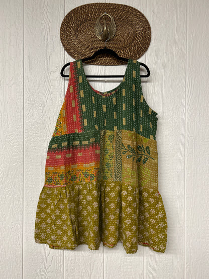 Kantha Meadow Mini Dress 0625 022