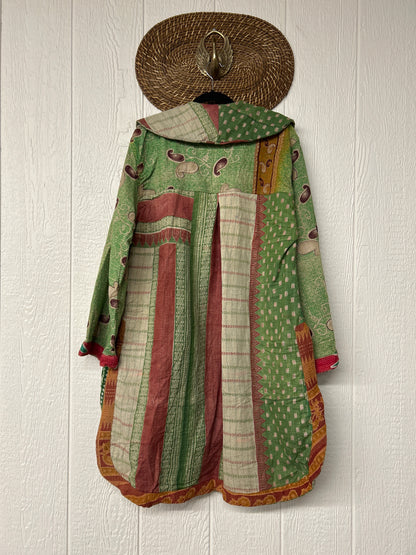 Fine Kantha Drifter Coat 1125 086