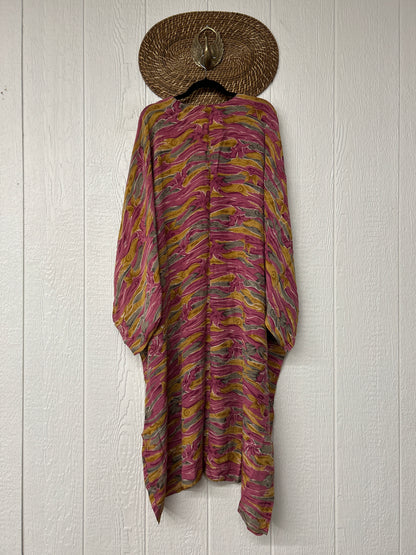 Crepe Sari Gaia Duster Dress 0826 001