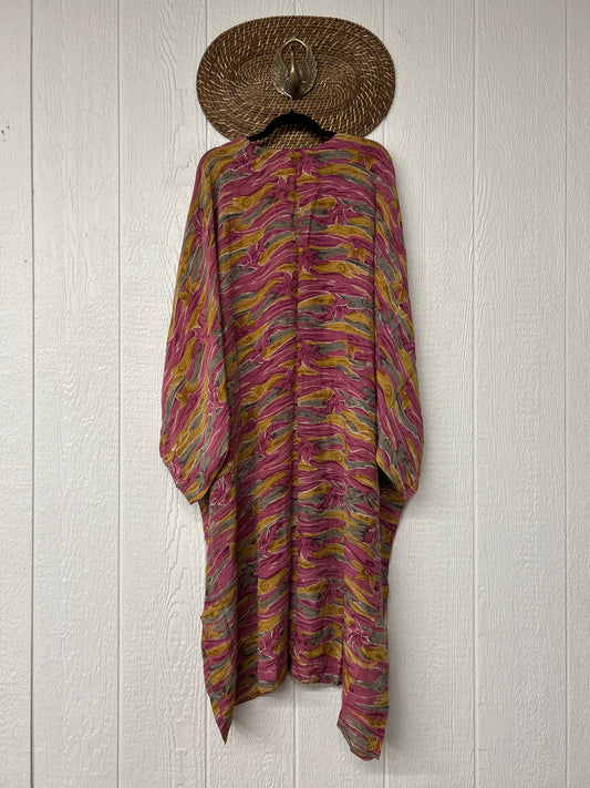 Crepe Sari Gaia Duster Dress 0826 001
