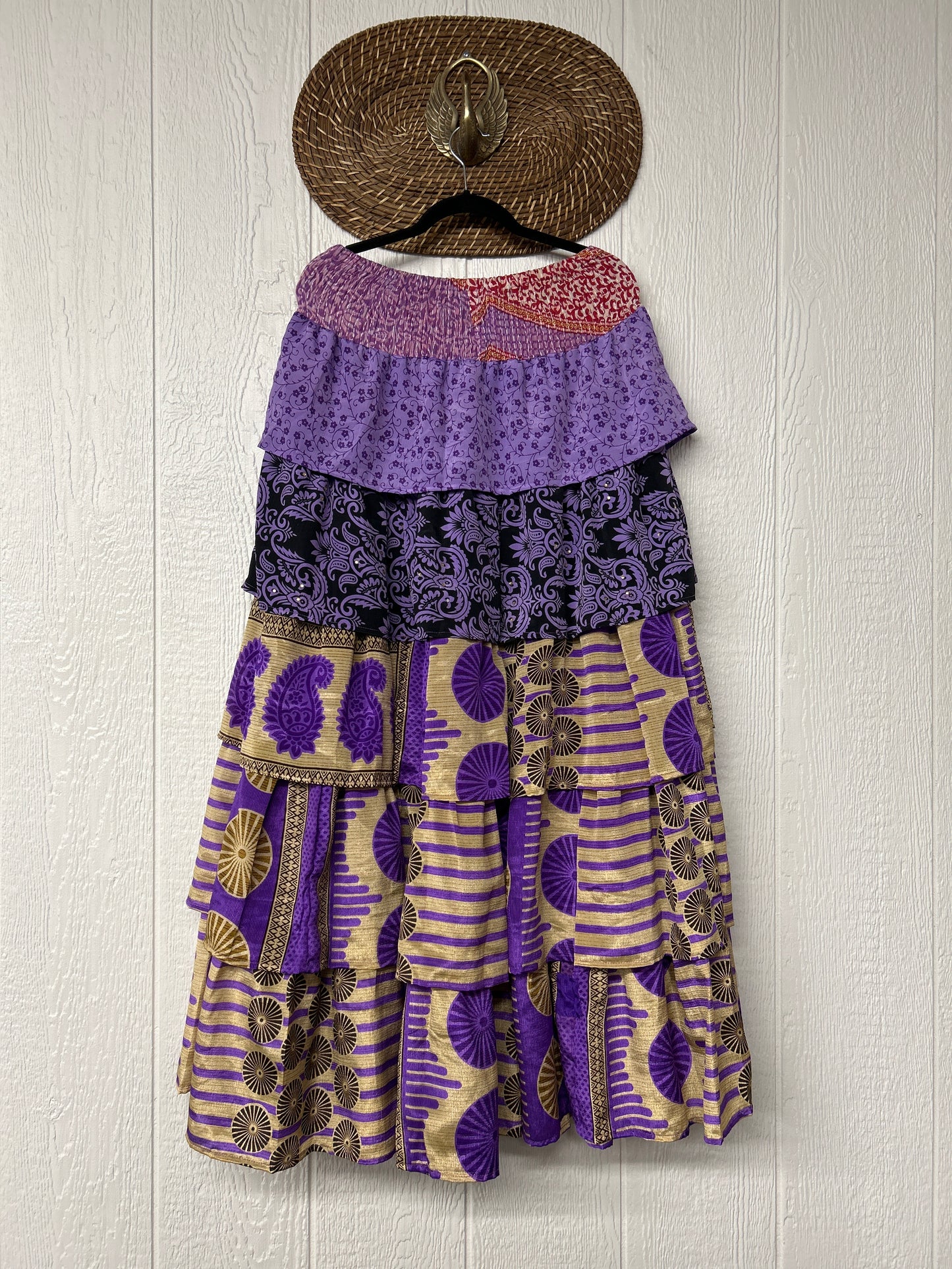 Rasgulla Sari Venus Ruffle Maxi 1125 096