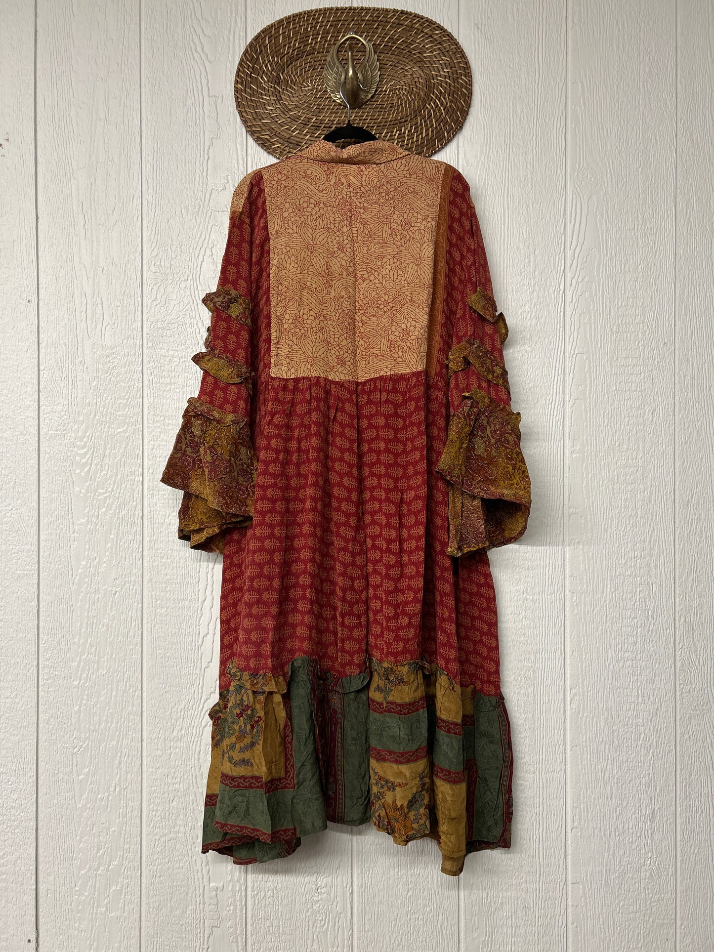 Crepe Sari Rhiannon Duster Dress 0226 080