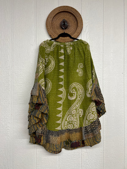 Pareo Kantha Wild Rose Skirt 0426 166