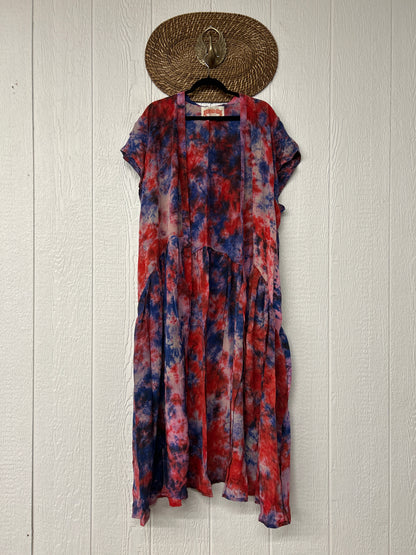 Crepe Sari Summer Evermore Kimono 0726 133