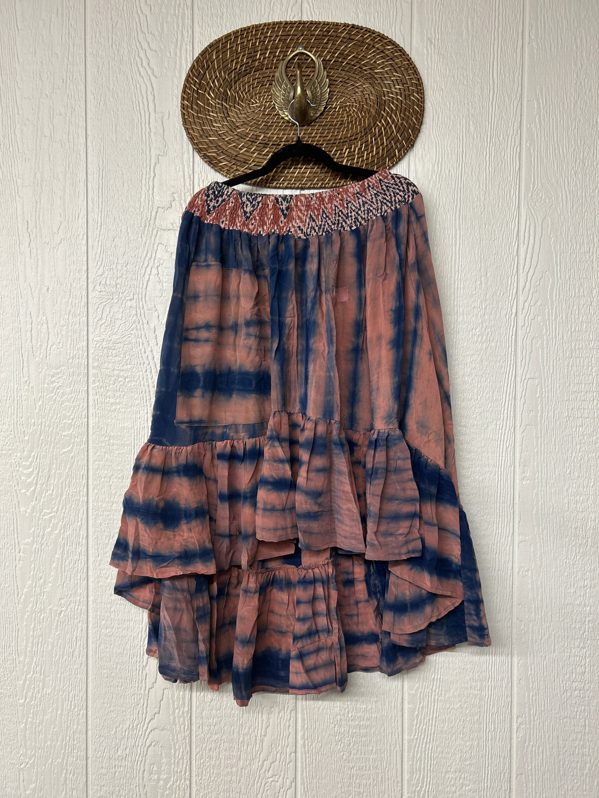 Crepe Sari Dahlia Skirt 1026 111