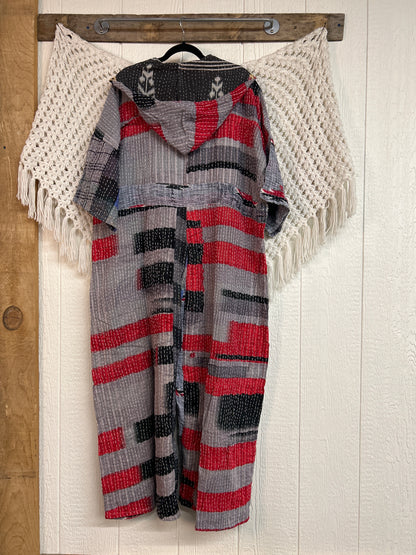 Kantha Zen Hoodie Jumpsuit 0925 229