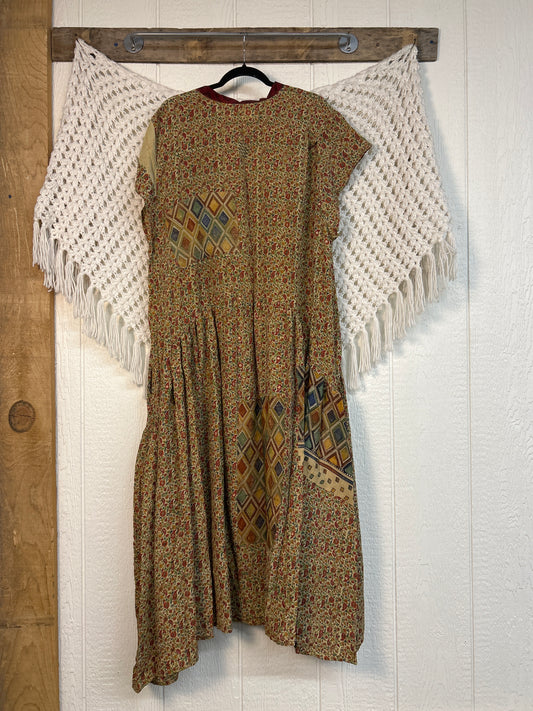 Crepe Sari Summer Evermore Kimono 0726 155