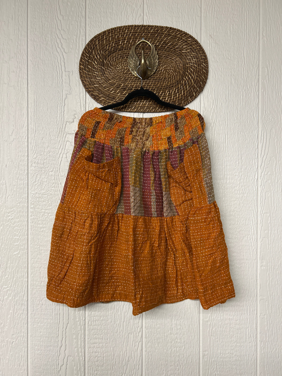 Pareo Kantha Meadow Skirt 0826 254