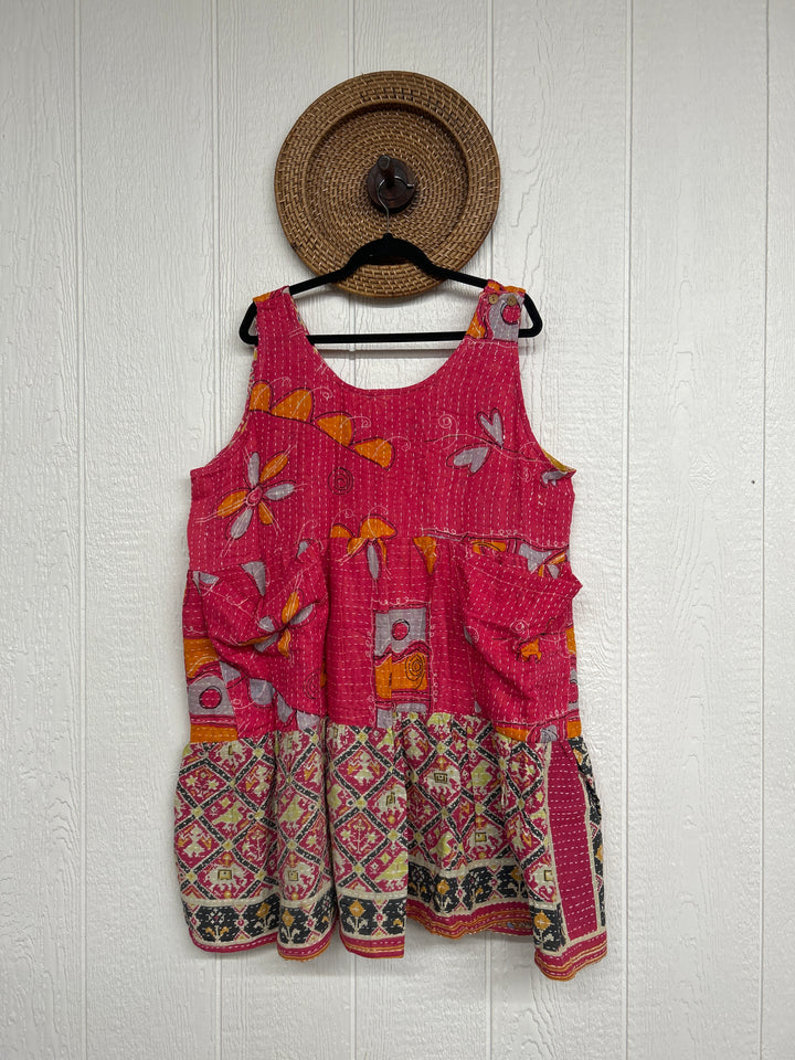 Kantha Meadow Mini Dress 0625 131