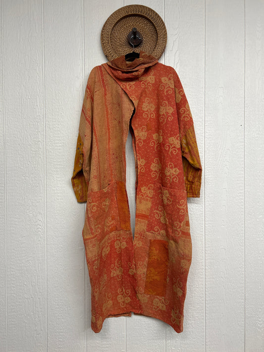 Fine Kantha Cowl Split Pullover 1225 254