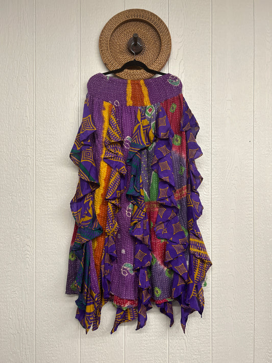 Pareo Kantha Willow Maxi Skirt 0826 213