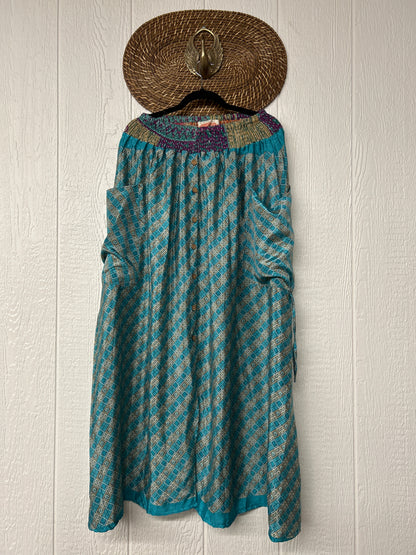 Rasgulla Sari Butterfly Cargo Skirt 0126 231