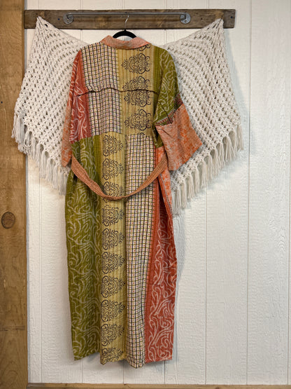 Pareo Kantha Gravity Duster Dress 0226 165