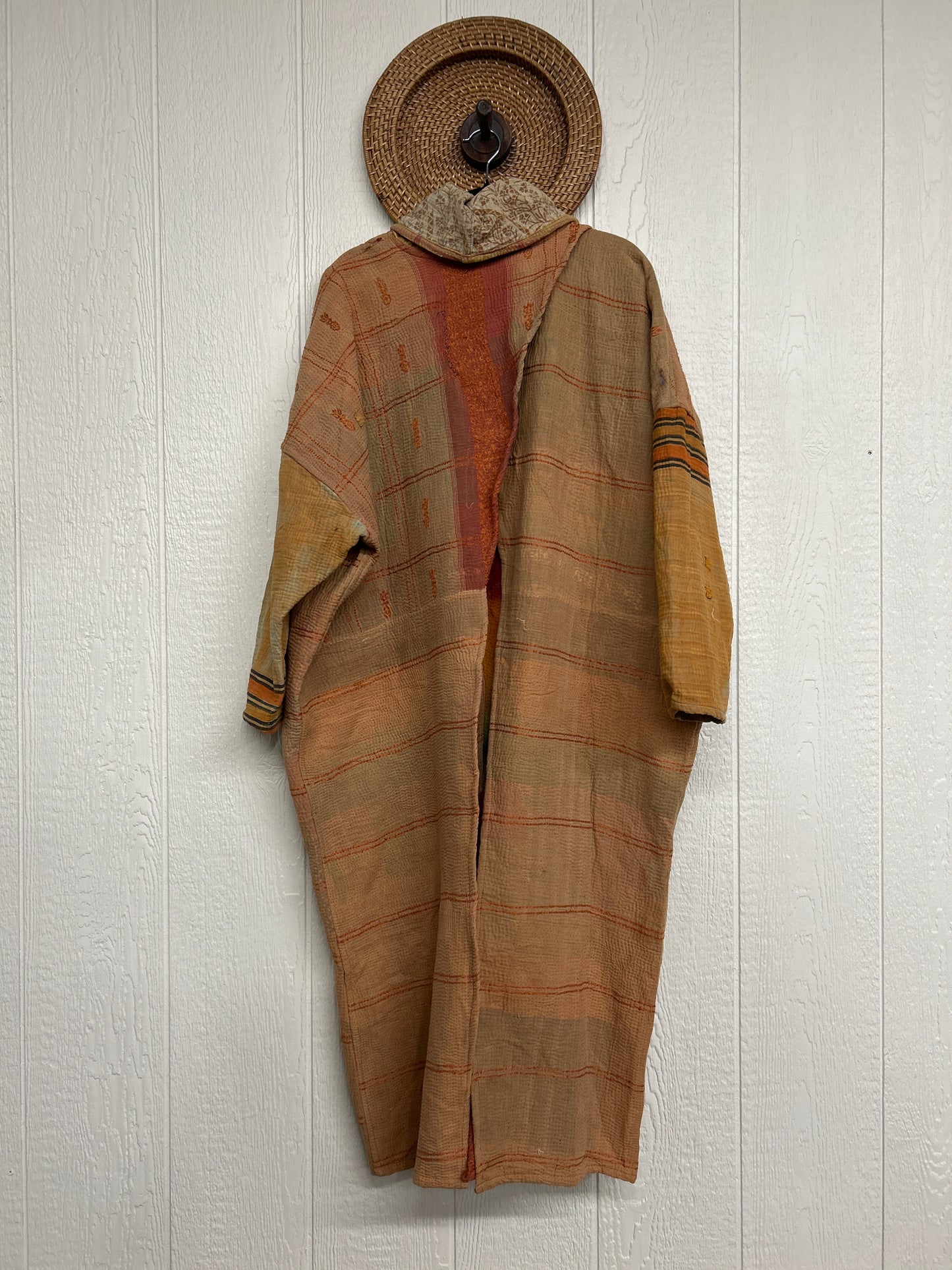 Fine Kantha Cowl Split Pullover 1225 258