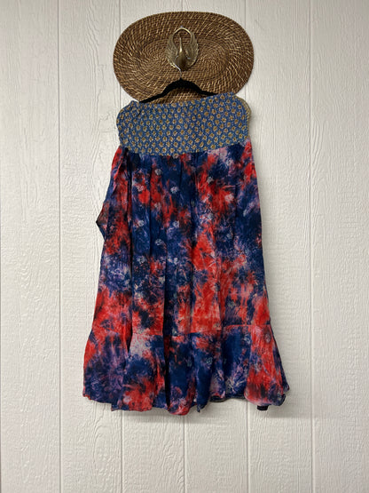 Crepe Sari Inner Peace Wrap Skirt 0626 116