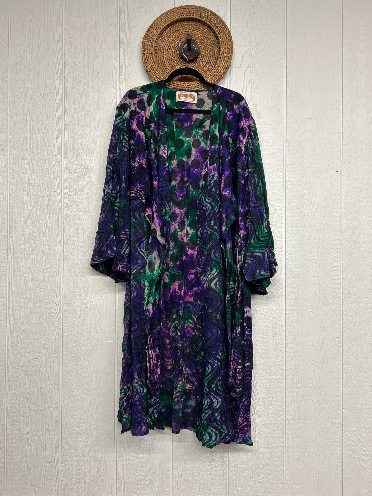 Crepe Sari Spellbound Kimono 0926 101