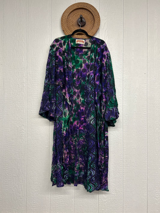 Crepe Sari Spellbound Kimono 0926 101