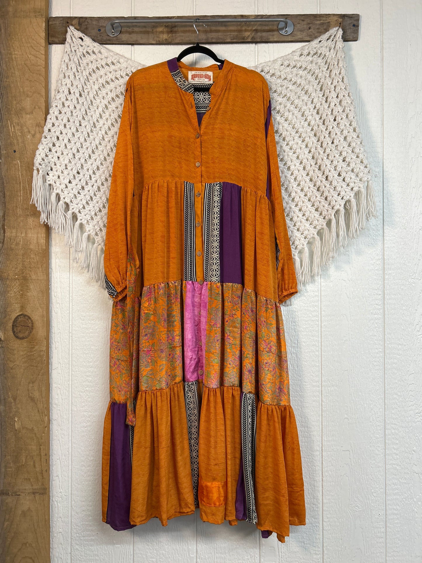 Rasgulla Sari Luminous Maxi Dress 0226 230