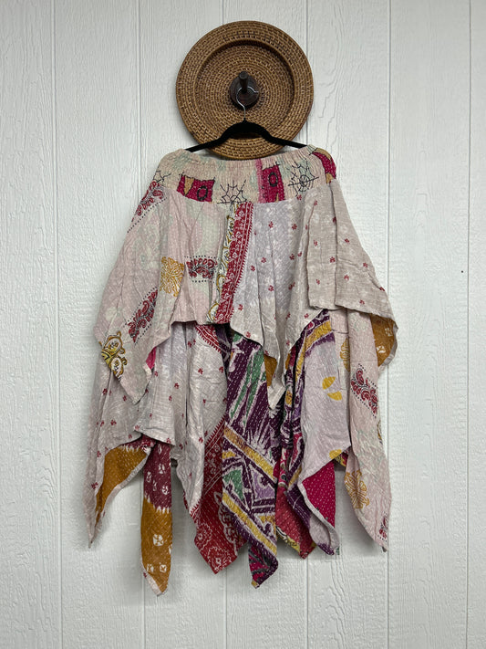 Pareo Kantha Pixie Skirt 0426 094