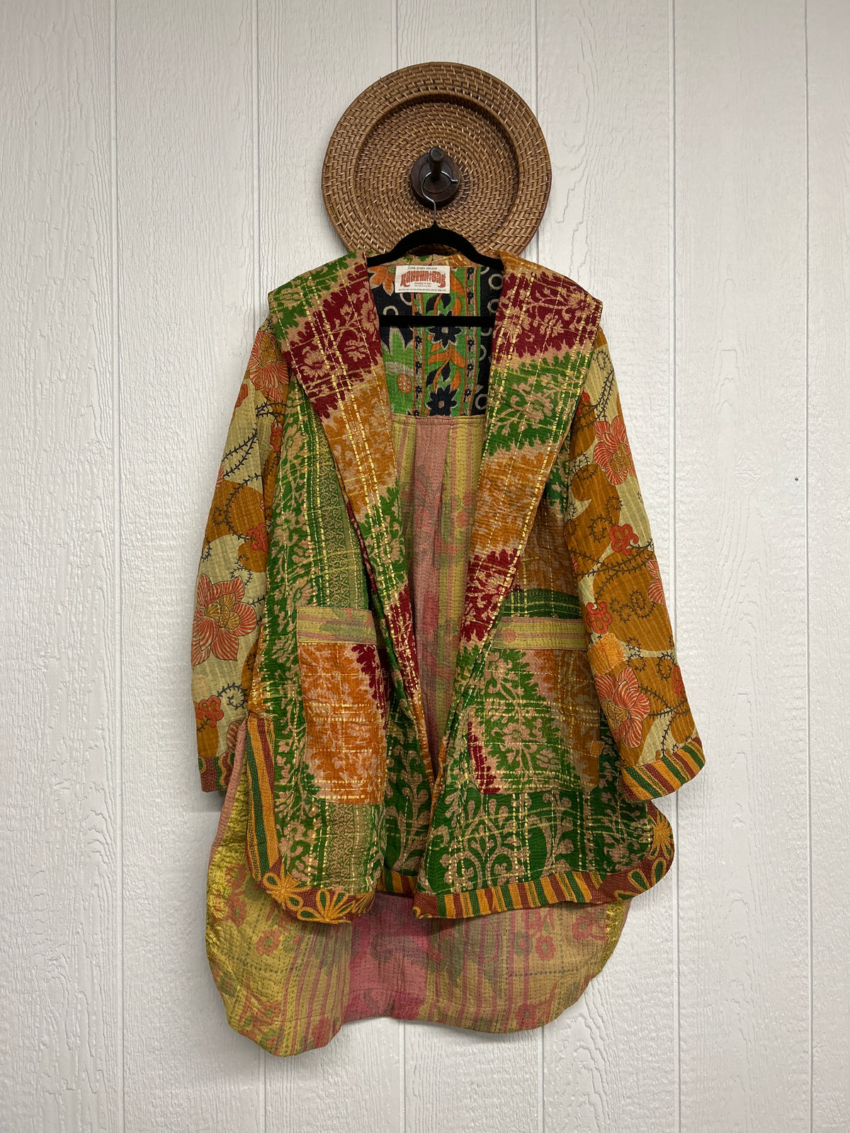 Fine Kantha Drifter Coat 1026 261