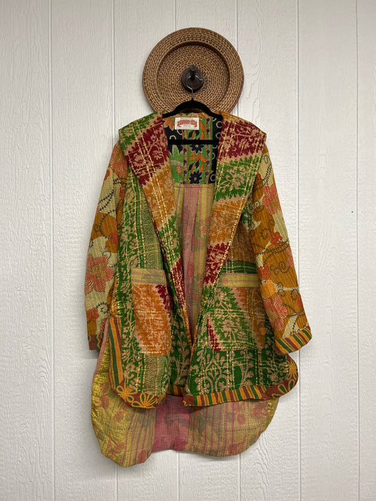 Fine Kantha Drifter Coat 1026 261