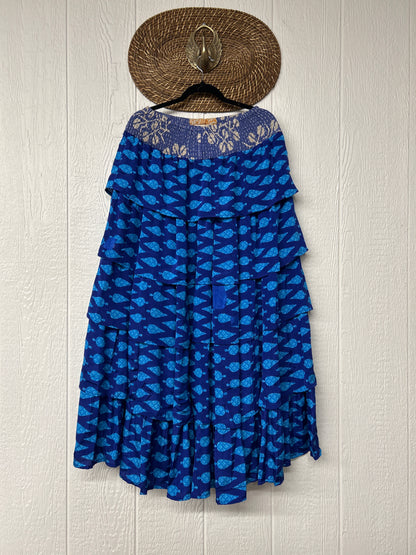 Rasgulla Sari Venus Ruffle Maxi 1125 134