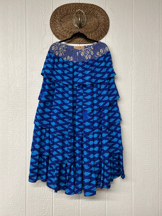 Rasgulla Sari Venus Ruffle Maxi 1125 134