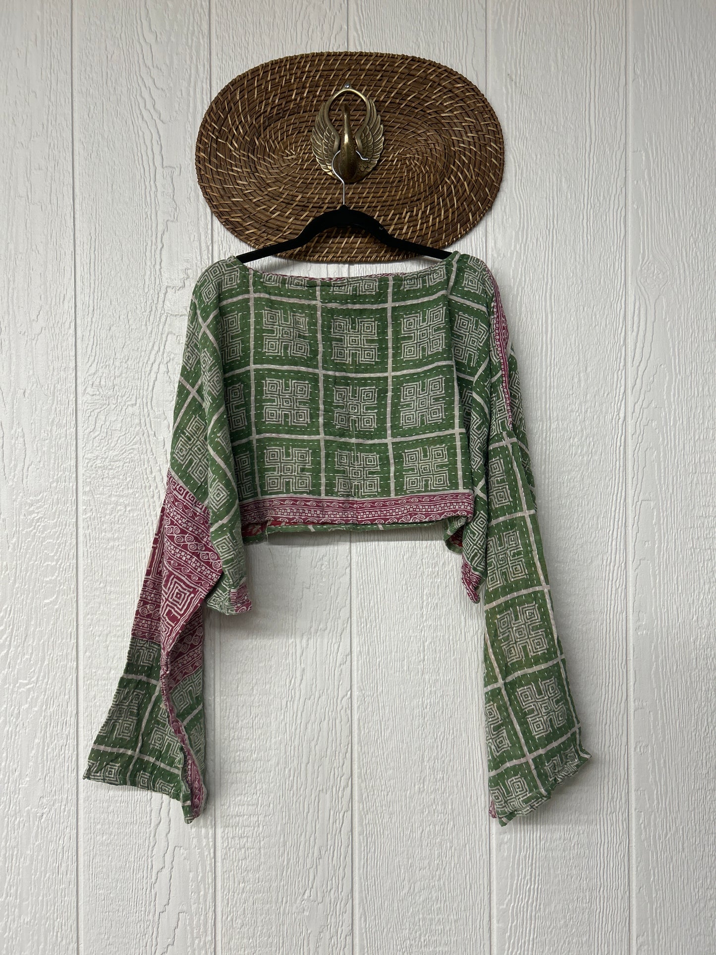 Pareo Kantha Abundance Crop Top 1225 094