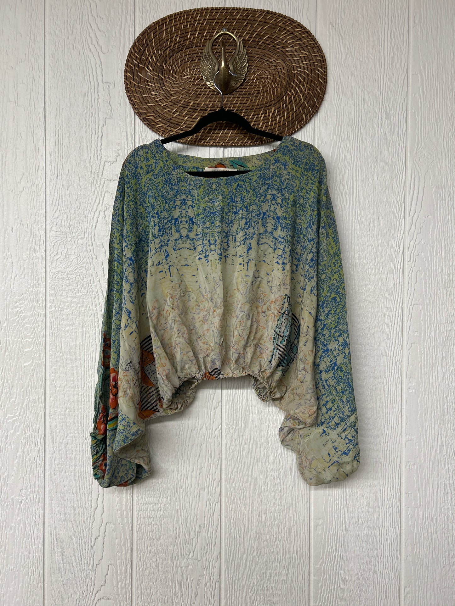 Crepe Sari Luna Crop Top 0126 260