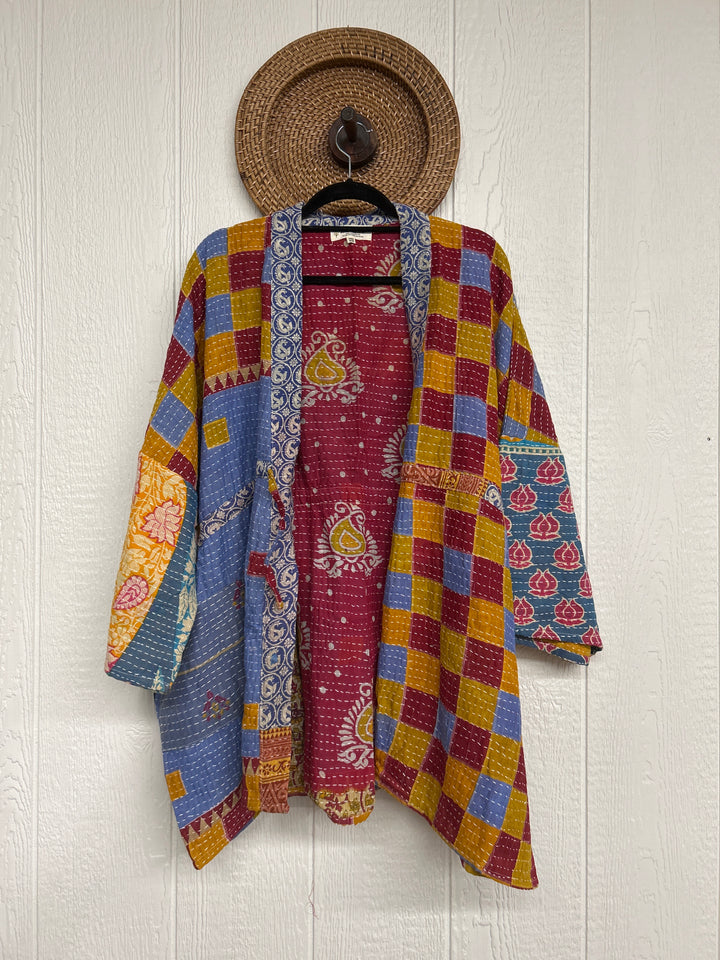 Kantha Shortie Kimono 0325 128