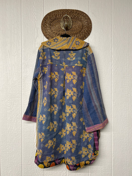 Fine Kantha Drifter Coat 1026 118