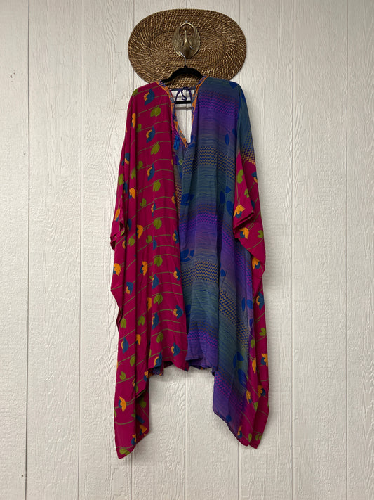 Crepe Sari Orchid Kimono 0626 133