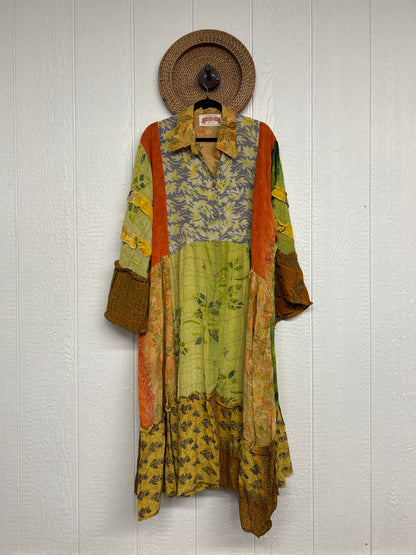 Crepe Sari Rhiannon Duster Dress 0226 210