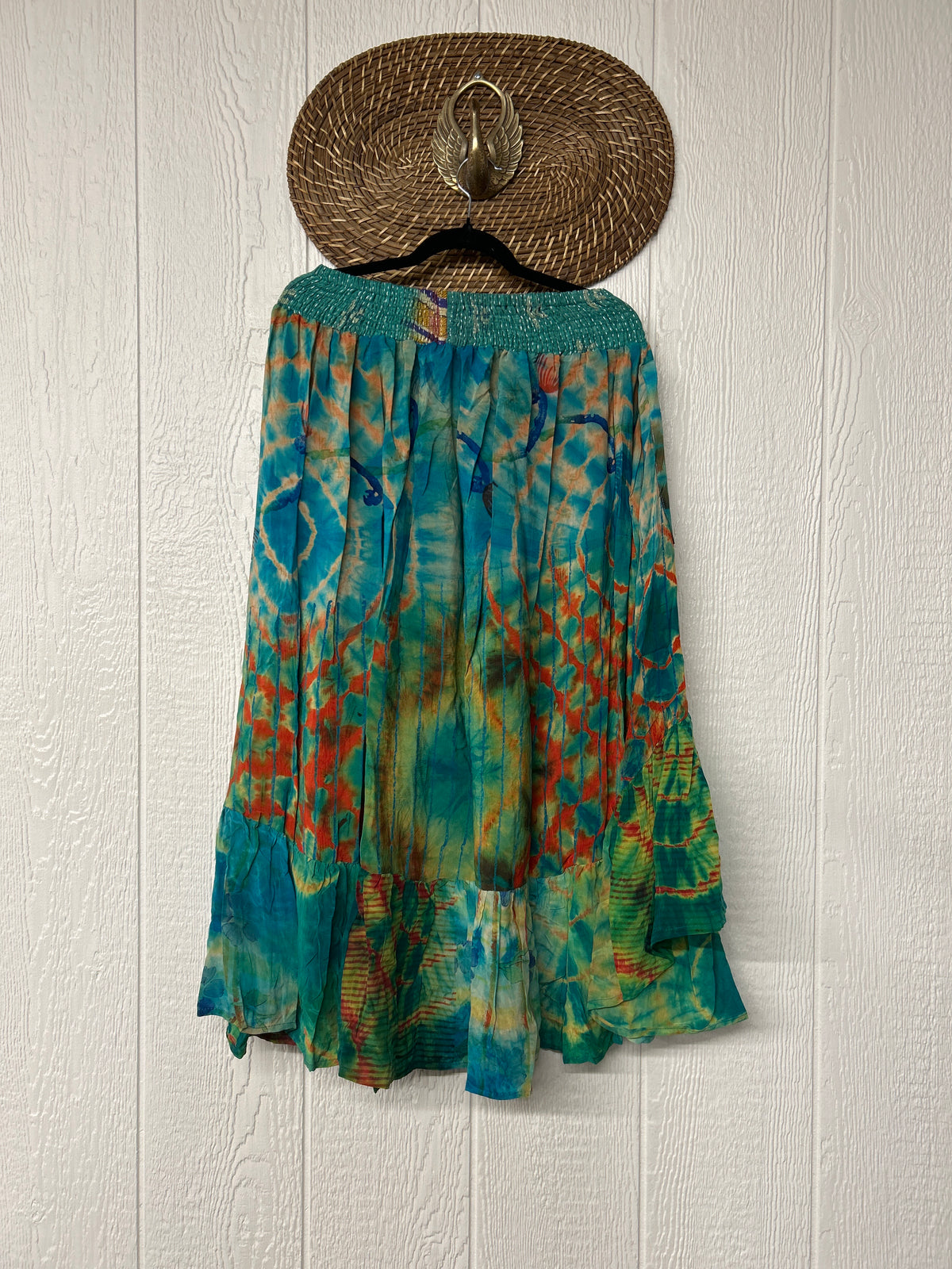 Crepe Sari Dahlia Skirt 1026 124