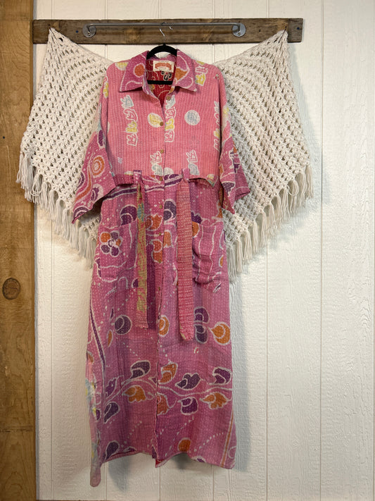 Pareo Kantha Gravity Duster Dress 0226 155