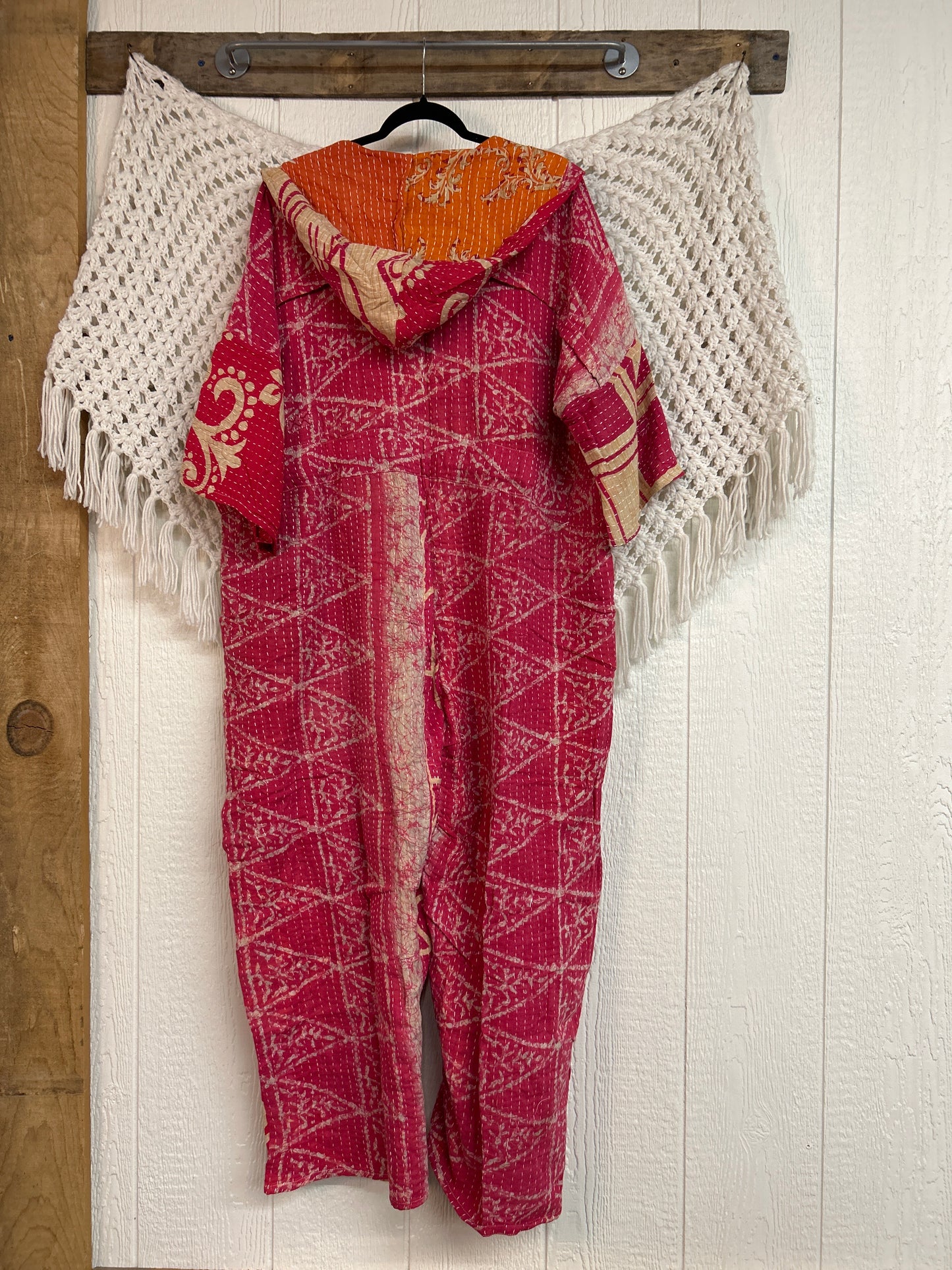 Kantha Zen Hoodie Jumpsuit 0925 217