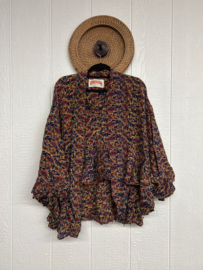 Crepe Sari Wild Rose Top 0426 190