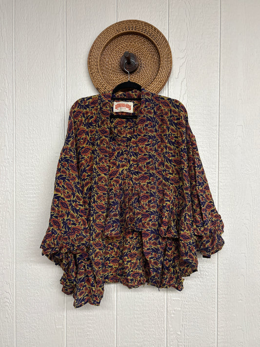 Crepe Sari Wild Rose Top 0426 190