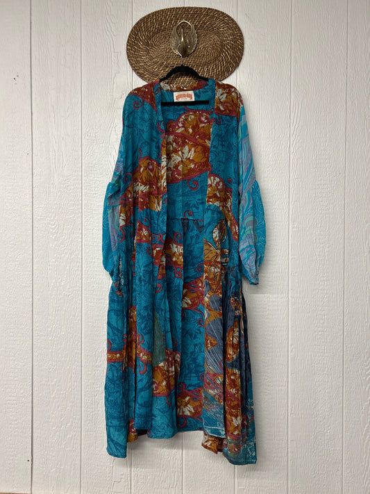 Crepe Sari Evermore Kimono 1026 134