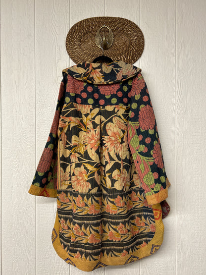 Fine Kantha Drifter Coat 1026 150