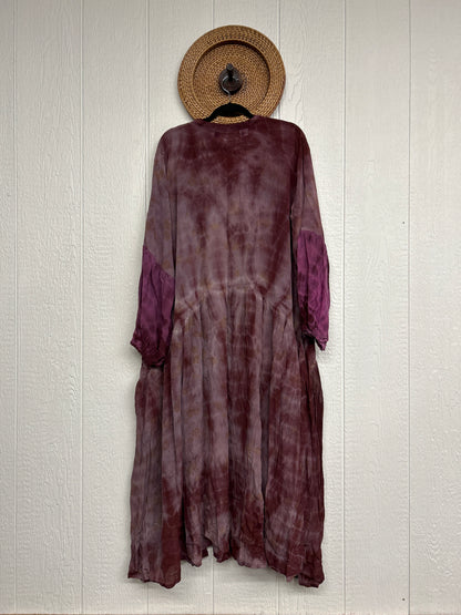 Crepe Sari Evermore Kimono 1026 014