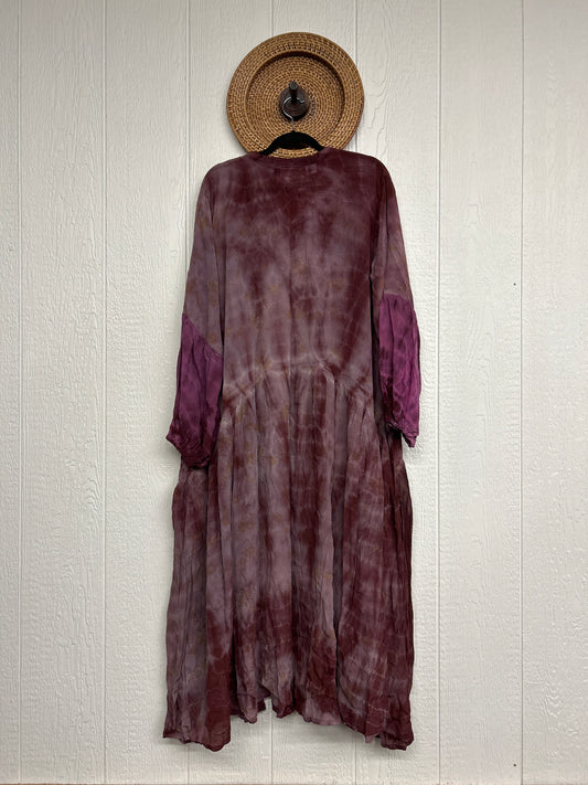 Crepe Sari Evermore Kimono 1026 014