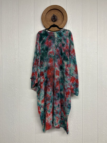 Crepe Sari Gaia Duster Dress 0426 044
