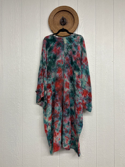 Crepe Sari Gaia Duster Dress 0426 044