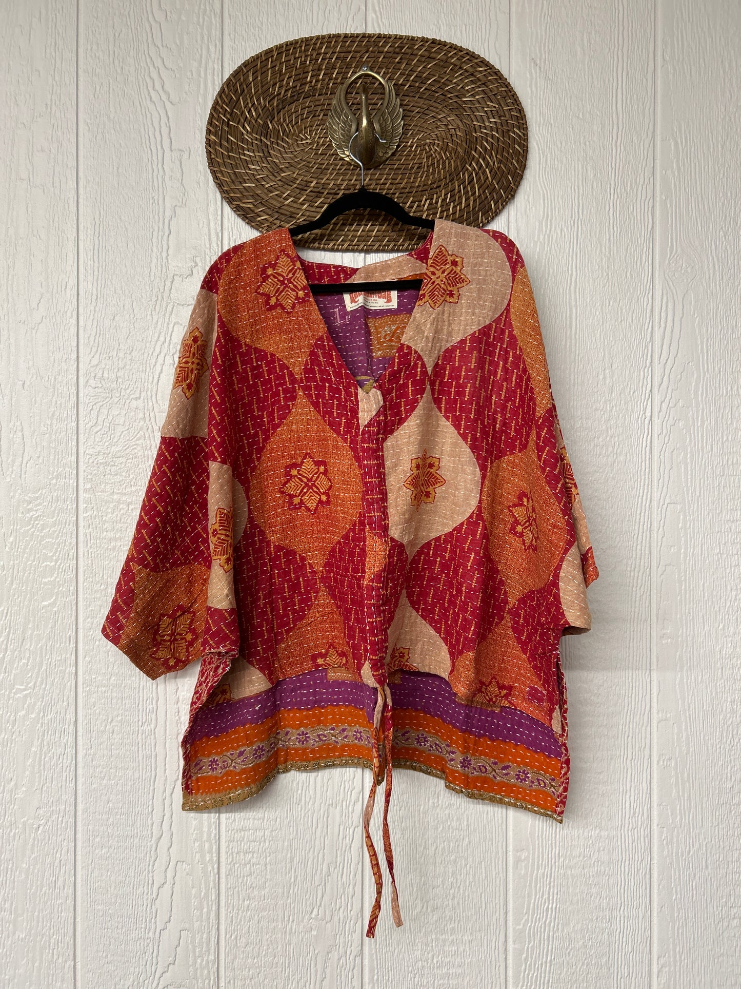Pareo Kantha Hi-Lo Butterfly Top 0626 009