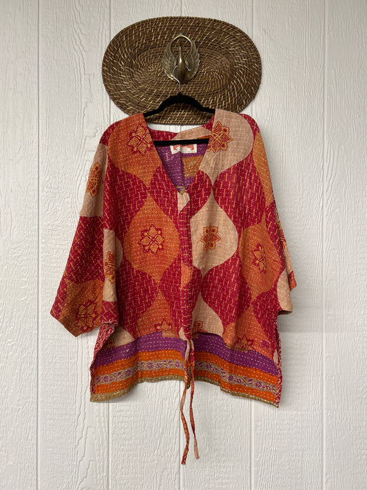 Pareo Kantha Hi-Lo Butterfly Top 0626 009