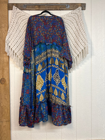 Rasgulla Sari Rhiannon Kimono 0826 071