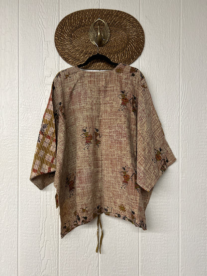 Pareo Kantha Hi-Lo Butterfly Top 0626 099