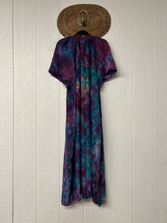 Crepe Sari Summer Woodstock Duster 0626 236