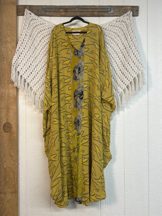 Crepe Sari Bowie Muu Dress 0826 029